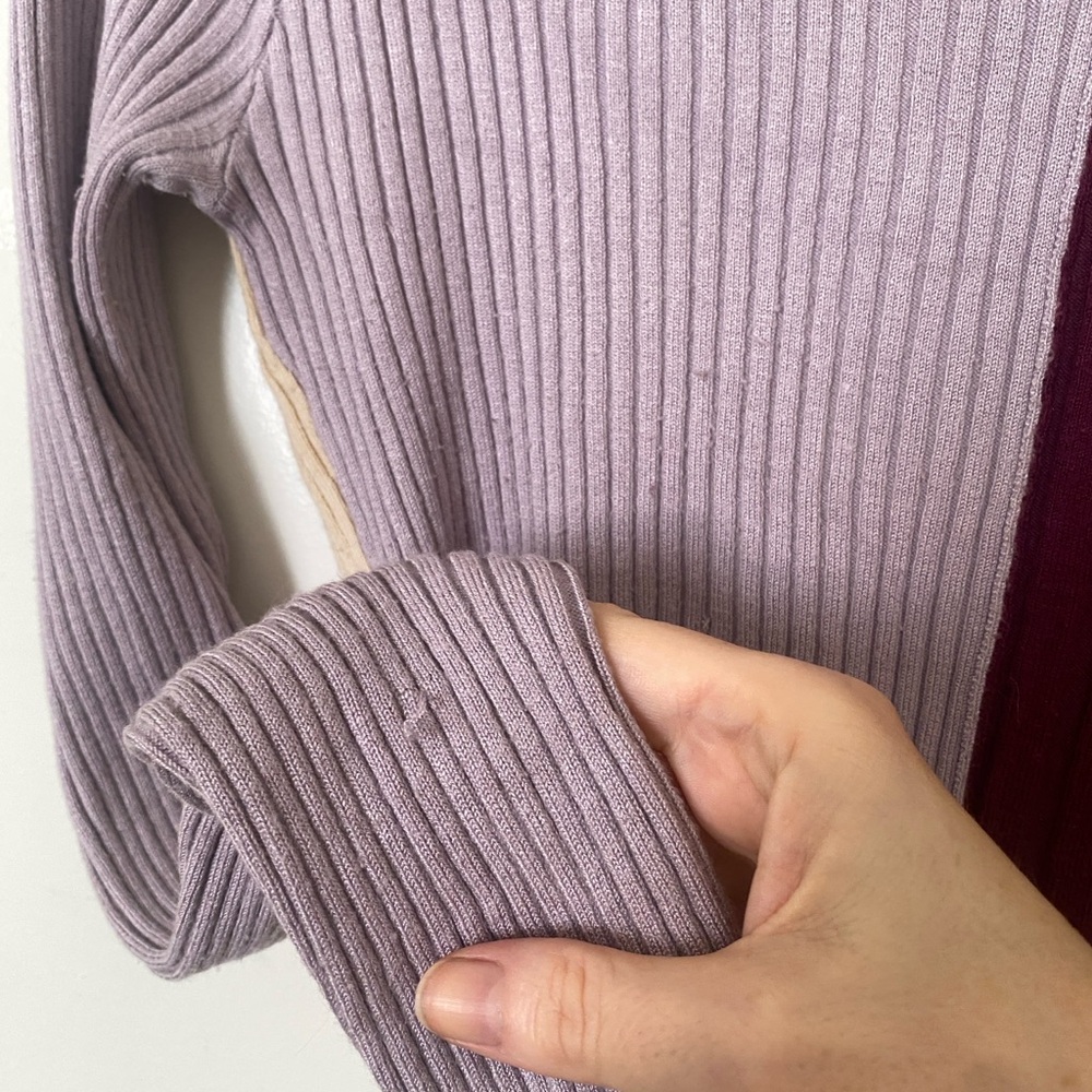 Find Me Now Colorblock Ribbed Sweater - Picture 5 of 6